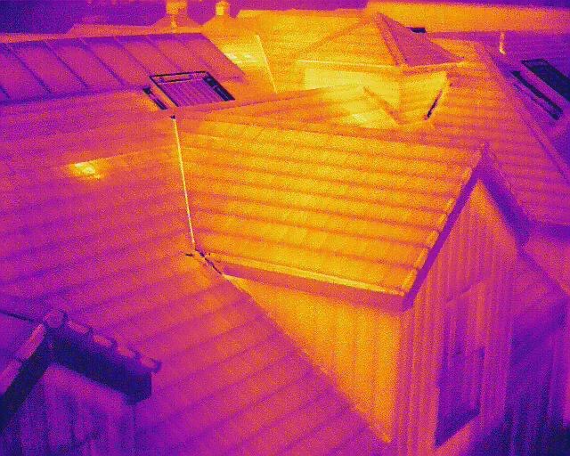 Thermal Imaging Roof Survey Image Wrexham